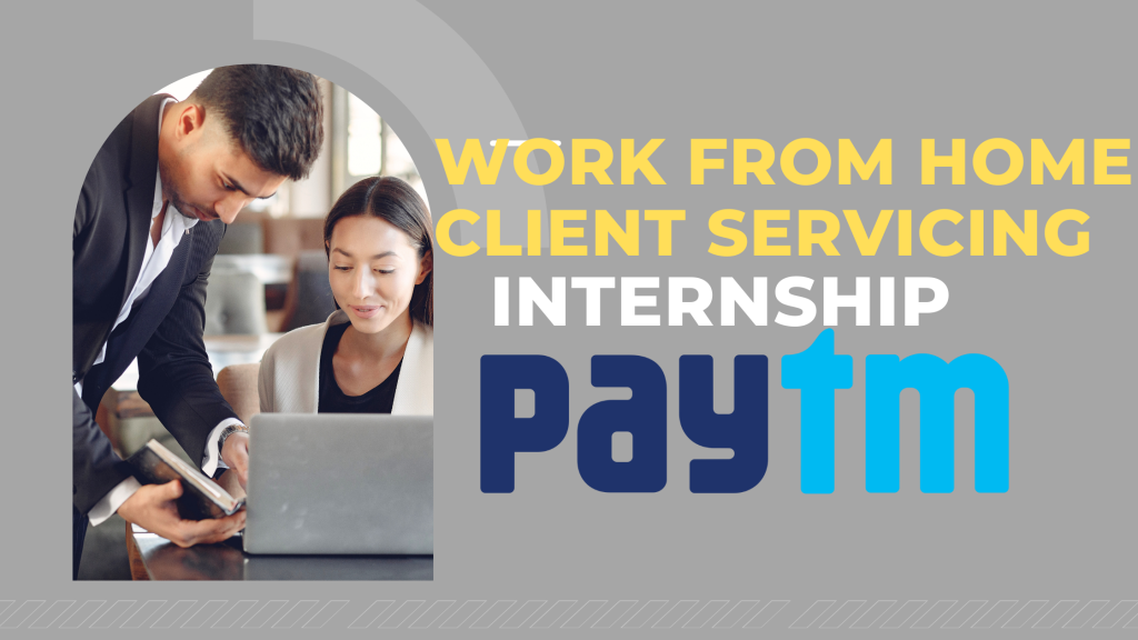 Work From Home Internship at Paytm
paytm intern
BUSINESS – PAYTM INSIDER /INTERN
